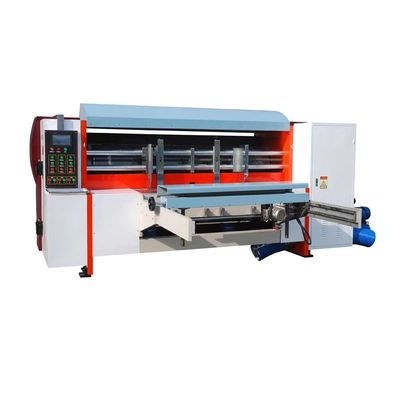 Calidad  Automatic Rotary Die Cutting Machine with Lead Edge Auto Feeder for 1400x2400mm Corrugated Carton Die Cutter Fábrica