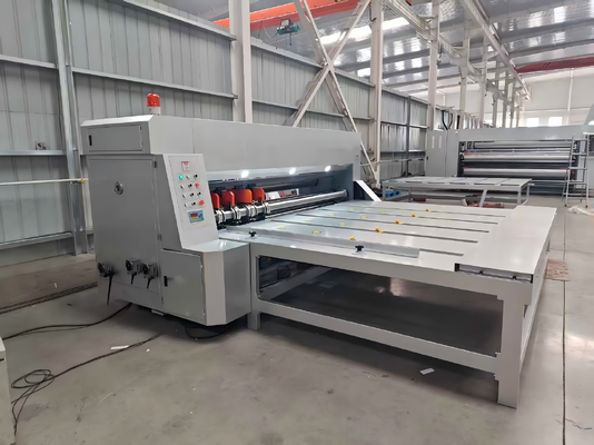 calidad  Electric Control Corrugated Rotary Slotter Machine with 80 pcs/min Speed and 350*600mm Slotting Depth for Packaging Industry Fábrica