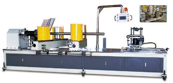 calidad  TZ-200 Four Head Triple Blade Automatic CNC Paper Tube Making Machine with 220v/380v/440v Voltage Fábrica