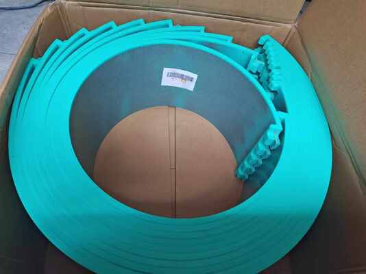 calidad  Heat Wear Resistant Polyurethane PU Anvil Cover with Minimal Die-Cutting Pressure and Inner Steel Plate Structure for Rotary Die Cut Fábrica
