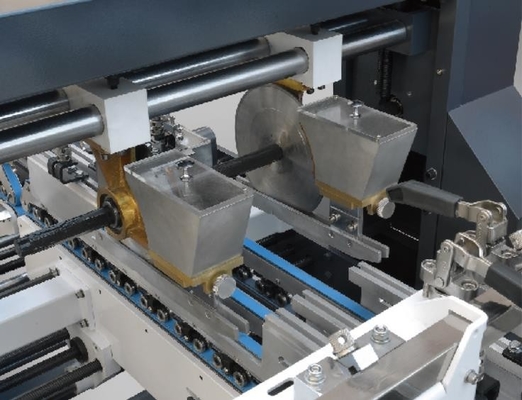 Plegamiento acanalado automático del cartón de la caja y máquina del pegado para la industria de impresión de empaquetado