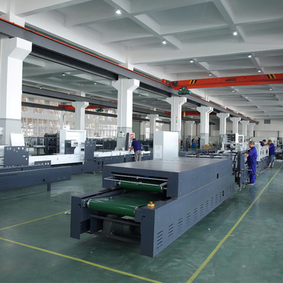 Plegado en abanico de la máquina de Gluer de la carpeta del cartón y máquina automáticos de alta velocidad del pegado