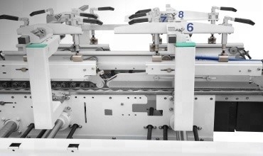 Plegado en frío de la velocidad del punto 4&6 y máquina del pegado para la caja del cartón