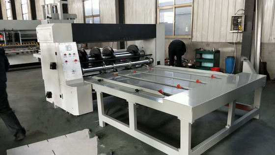 Máquina rotatoria acanalada semi automática de Slotter para arrugar del cartón