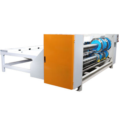 Máquina rotatoria acanalada semi automática de Slotter para arrugar del cartón
