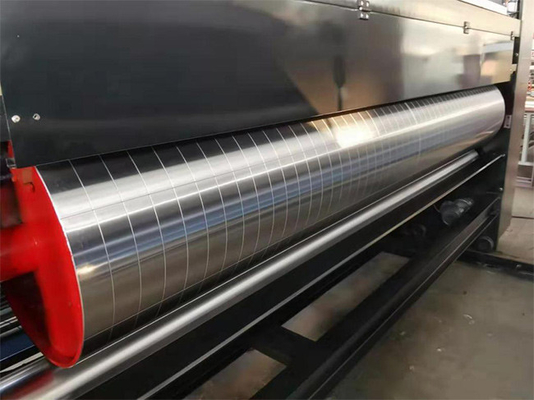 impresora acanalada de Flexo del cartón de 3 4 colores para cortar con tintas