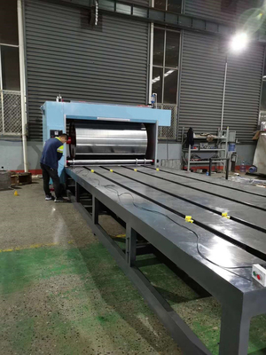 El ranurar grande del rodillo de la impresora del cartón de Flexo del color de Longway 2 2500m m
