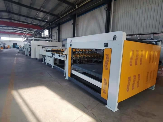 Cadena de producción de cartón corrugado de un sólo recinto de 2 capas 440v automático