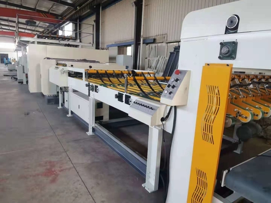 Cadena de producción de cartón corrugado de un sólo recinto de 2 capas 440v automático