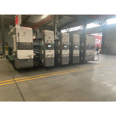 tinta tricolor modelo de la máquina de 220v que corta con tintas 2800m m Flexo Printing Slotting