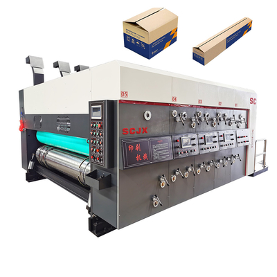El ranurar y el dado Cuting de la impresión de la marca SC1628 Flexo de Gerun trabajan a máquina alta estabilidad