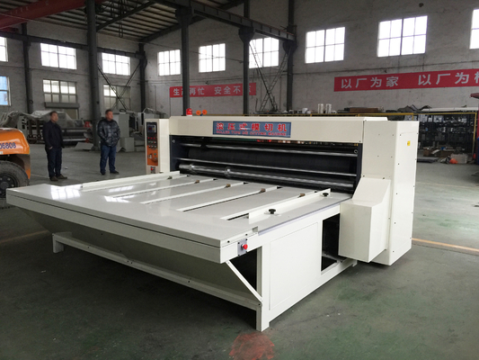 Máquina modelo de 2400 Rotary Die Cutter, cortadora de cartón corrugado semi automática
