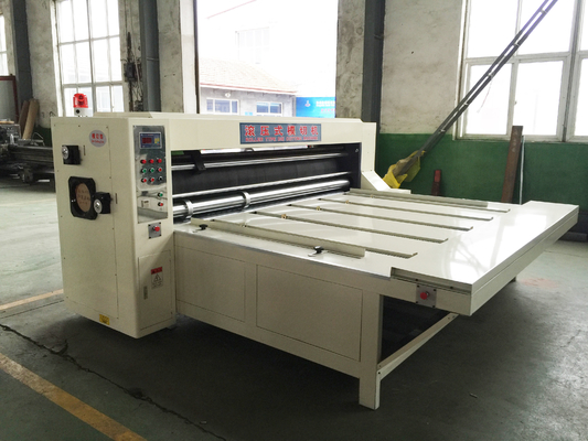 Máquina modelo de 2400 Rotary Die Cutter, cortadora de cartón corrugado semi automática