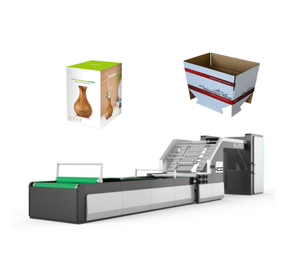 máquina 6m m Max Thickness del laminador de la flauta de 350m m Min Sheet Size Box Cardboard