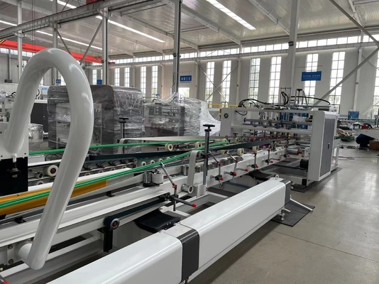 Máquina automática modelo 220V 380V 440V de Gluer del doblez 2800 130m/min