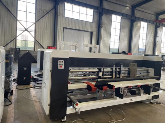 Máquina encoladora de carpetas de cajas automáticas corrugadas para cajas de cartón