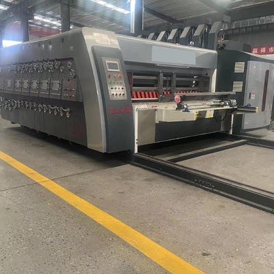 El ranurar acanalado automático del alimentador de Eage de la ventaja de la impresora de Flexo del cartón