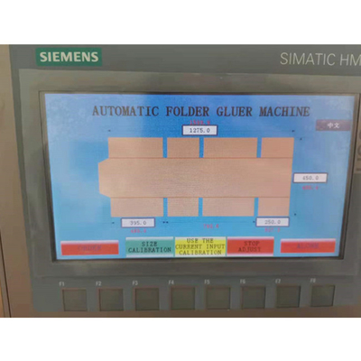 Alimentación automática de la succión del vacío de Gluer 1000m m de la carpeta de la caja del cartón
