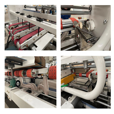Alimentación automática de la succión del vacío de Gluer 1000m m de la carpeta de la caja del cartón