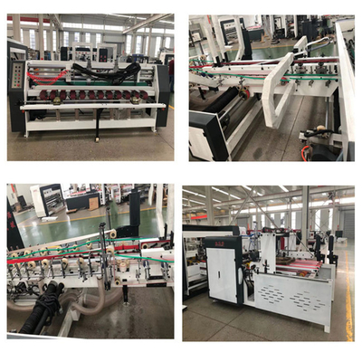 Alimentación automática de la succión del vacío de Gluer 1000m m de la carpeta de la caja del cartón