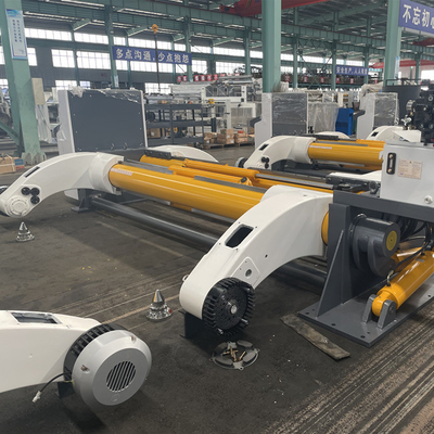 Soporte de rollo de molino hidráulico para la cadena de producción de la cartulina acanalada 1400m m