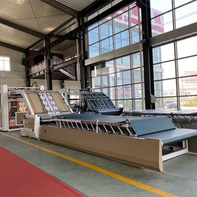 Pegamento acanalado de la hoja que pega la máquina 6m m Max Lamination Thickness