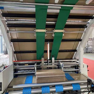 Pegamento acanalado de la hoja que pega la máquina 6m m Max Lamination Thickness