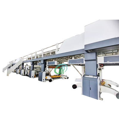 Gerun 300-2500 Tipo Línea de producción de cartón corrugado de alta velocidad de cinco capas