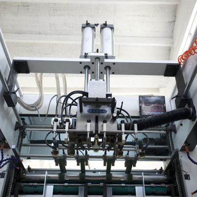 Tipo plano que arruga automático de la máquina que corta con tintas del cartón acanalado presionado