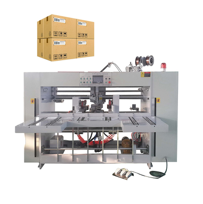 Máquina de coser semiautomática de piezas dobles con cuatro servos Sdj-2000d