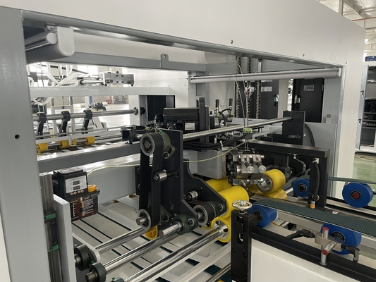 Grueso automático de la grapadora 0.1-2m m de Gluer de la carpeta 2500KG