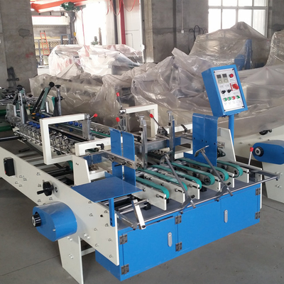 Cartón automático Formado especial Cartón Flexo Carpeta Gluer Pequeño embalaje