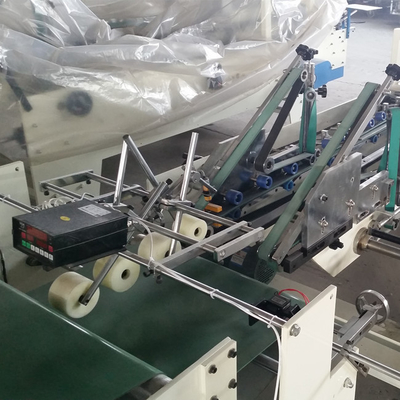Cartón automático Formado especial Cartón Flexo Carpeta Gluer Pequeño embalaje