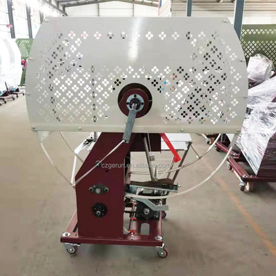 Máquina flejadora manual para cajas de cartón con tablero Currogated modelo 1500 personalizable