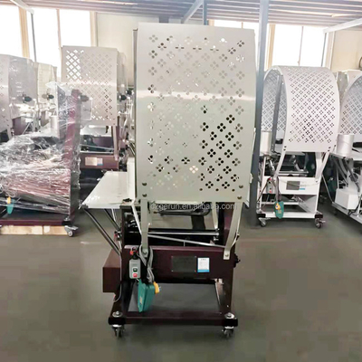 Máquina flejadora manual para cajas de cartón con tablero Currogated modelo 1500 personalizable