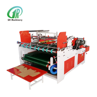 Sola página 2000m m 3.2kw de Flexo de la carpeta de la caja colorida semi automática de Gluer