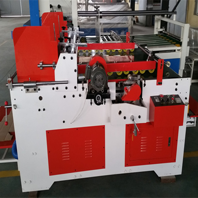 Máquina de fabricación de cartón corrugado, cartón, caja de cartón, formando, plegando, pegando