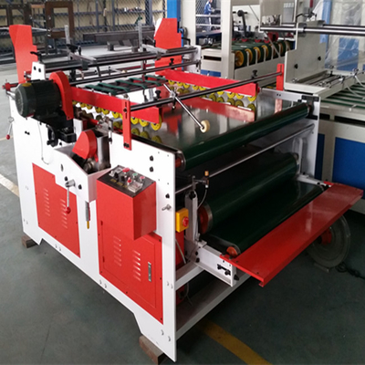 Sola página 2000m m 3.2kw de Flexo de la carpeta de la caja colorida semi automática de Gluer