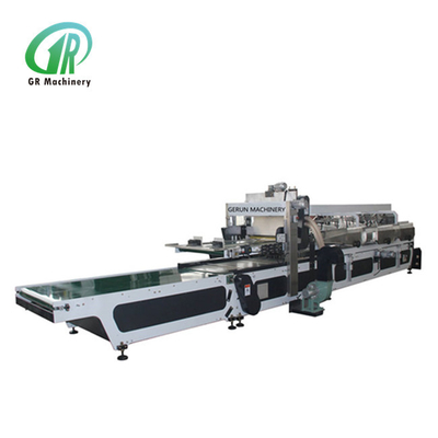 Partición automática que inserta la máquina ranuradora rotativa corrugada 6.8kw