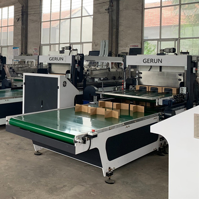 Partición automática que inserta la máquina ranuradora rotativa corrugada 6.8kw