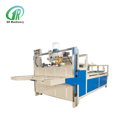Plataforma de trabajo modelo 2800 de la máquina encoladora de carpetas de cartón corrugado semiautomática