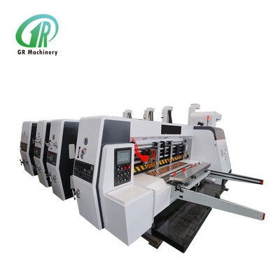 Impresora acanalada de Flexo del cartón de 6 colores 150m/Min
