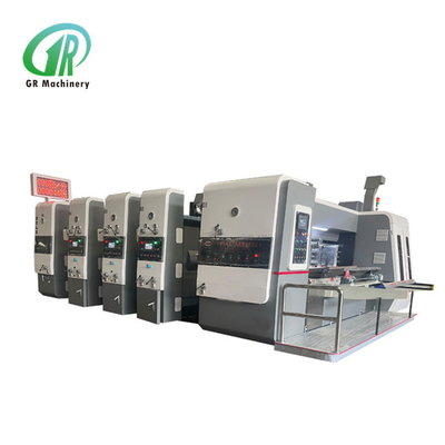 La velocidad rápida lleva el alimentador Flexo de Eage que imprime ranurando la máquina que corta con tintas 180pcs/Min