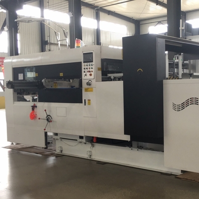 0-80 máquina que arruga de Min Auto Die Cutting And de los pedazos con el alimentador MY1500 del borde de ataque