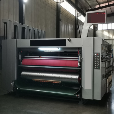 Galjanoplastia de Chrome acanalada de alta velocidad de la impresora de Flexo del cartón