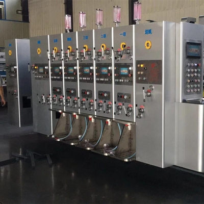 Galjanoplastia de Chrome acanalada de alta velocidad de la impresora de Flexo del cartón