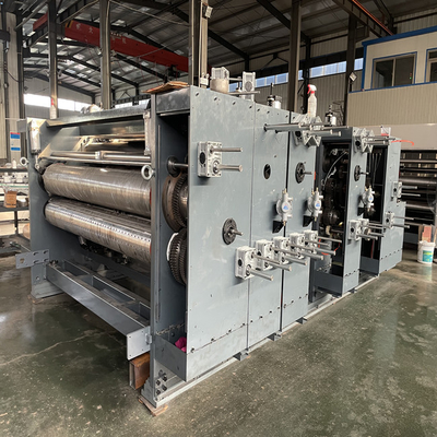 Impresora acanalada de alta velocidad 150m/Min de Flexo del cartón
