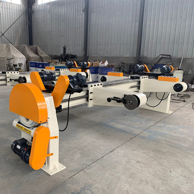 El soporte de rollo de molino eléctrico de 1600 milímetros 1.5KW acanaló la cadena de producción de la cartulina