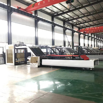 6m m Max Thickness Flute Laminating Machine con aceleran a 100pcs/Min