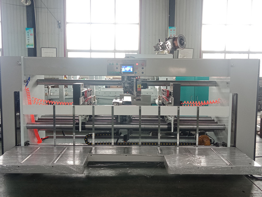 El doble de costura del cartón acanalado de gran tamaño semi automático cubre la enclavación de la máquina